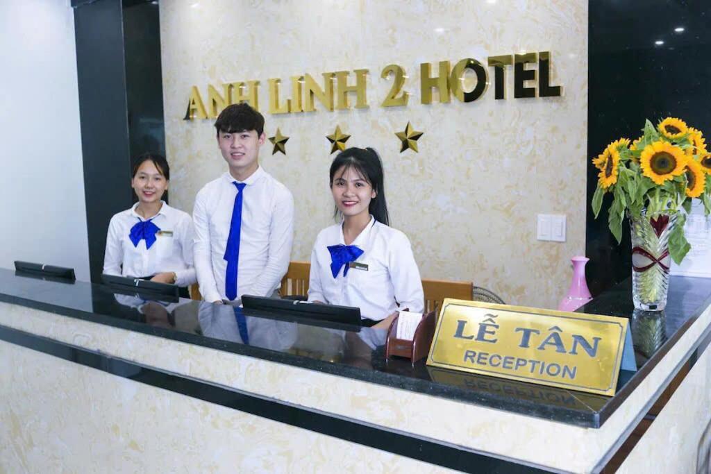 Anh Linh 2 Hotel Ðồng Hới Buitenkant foto